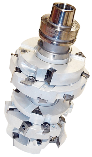 Oppold gereedschap met snijplaten